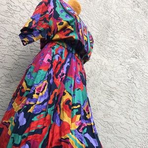 Fun Indonesia brand TOGETHER!Colorful hobo dress
